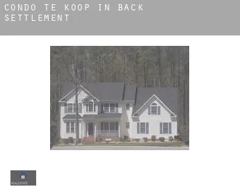 Condo te koop in  Back Settlement