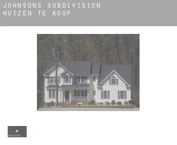 Johnsons Subdivision  huizen te koop