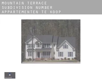 Mountain Terrace Subdivision Number 1-4  appartementen te koop