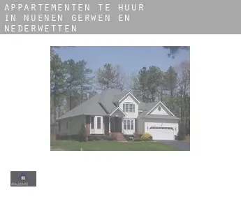 Appartementen te huur in  Nuenen, Gerwen en Nederwetten