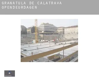 Granátula de Calatrava  opendeurdagen