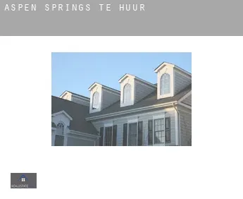 Aspen Springs  te huur