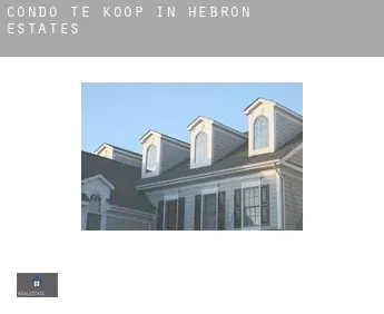 Condo te koop in  Hebron Estates