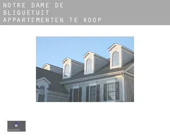 Notre-Dame-de-Bliquetuit  appartementen te koop