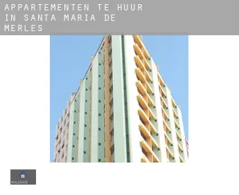 Appartementen te huur in  Santa Maria de Merlès